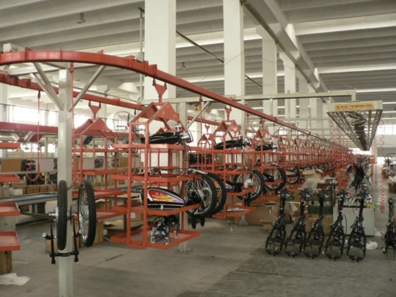 Chongqing Qiyuan Motorcycle Co., Ltd 제조업체의 생산 라인