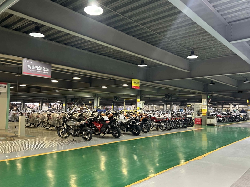 Chongqing Qiyuan Motorcycle Co., Ltd 제조업체의 생산 라인