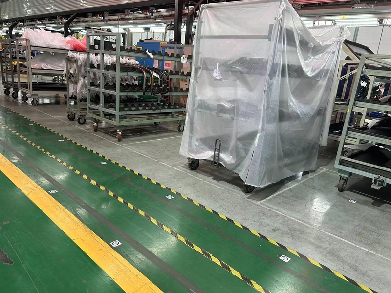 Chongqing Qiyuan Motorcycle Co., Ltd 제조업체의 생산 라인