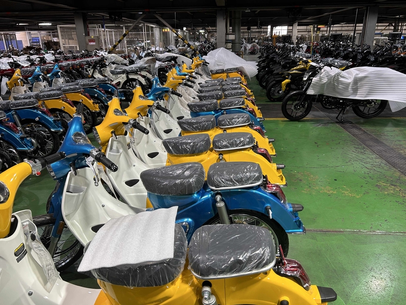 Chongqing Qiyuan Motorcycle Co., Ltd 제조업체의 생산 라인